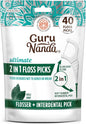 Guru Nanda 2 in 1 Floss Picks